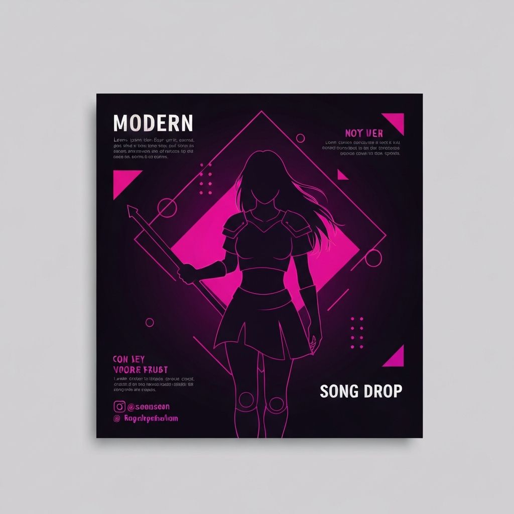 K-pop warrior template 1